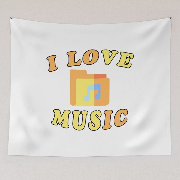 Item preview, I Love Music designed and sold by majeed10.