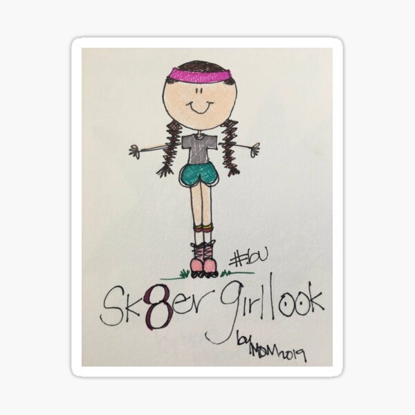 Item preview, Skater Girl designed and sold by LeylaBello.