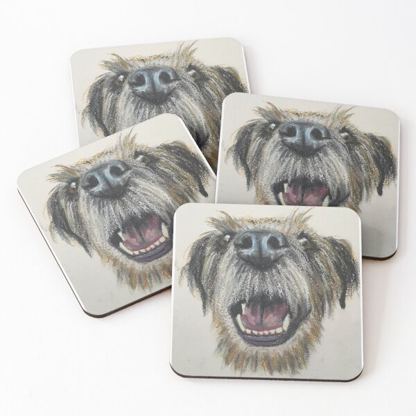 Item preview, Border Terrier close up designed and sold by Merlinsmates.