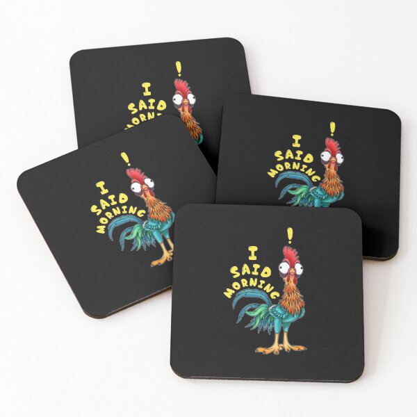 Item preview, I said morning funny rooster! designed and sold by TopDesignArt.