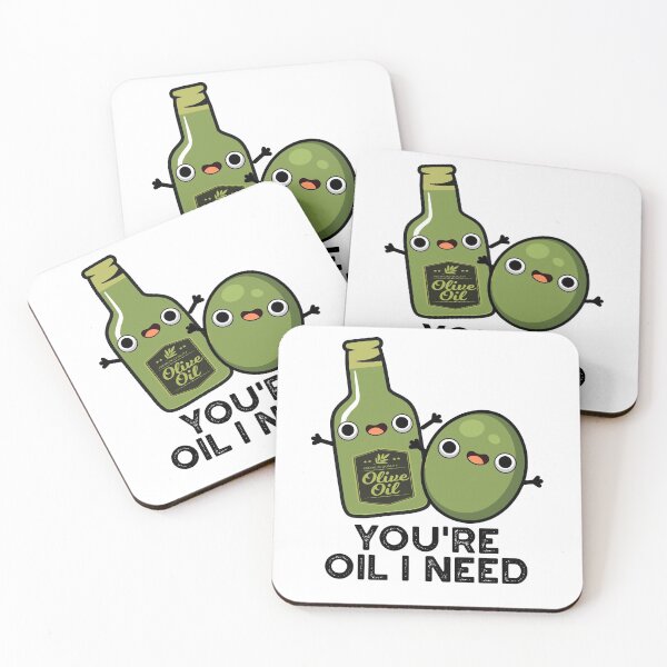 Item preview, You're Oil I Need Funny Olive Oil Puns  designed and sold by punnybone.
