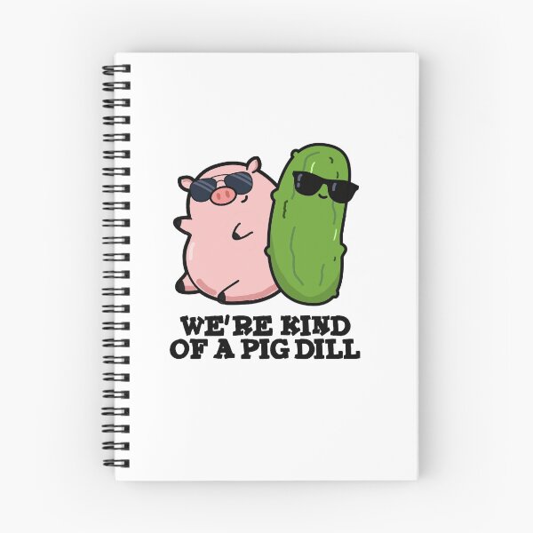 Item preview, We're Kind Of A Pig Dill Funny Food Pun  designed and sold by punnybone.