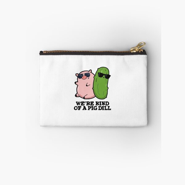 Item preview, We're Kind Of A Pig Dill Funny Food Pun  designed and sold by punnybone.