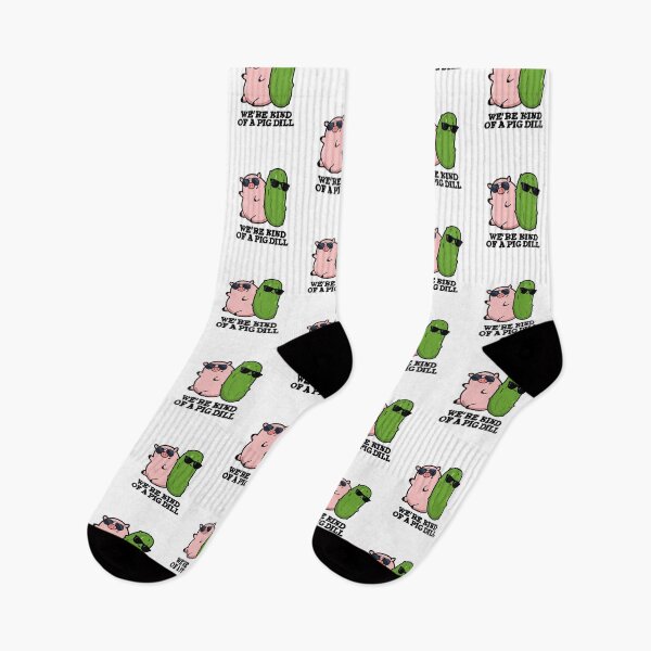 Item preview, We're Kind Of A Pig Dill Funny Food Pun  designed and sold by punnybone.