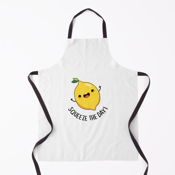 Item preview, Squeeze The Day Funny Lemon Puns  designed and sold by punnybone.