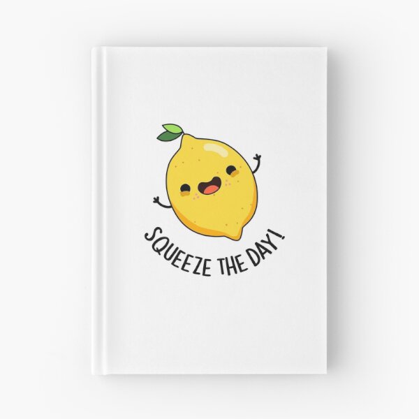 Item preview, Squeeze The Day Funny Lemon Puns  designed and sold by punnybone.