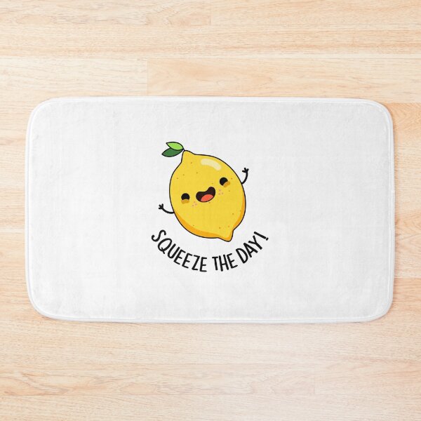 Item preview, Squeeze The Day Funny Lemon Puns  designed and sold by punnybone.
