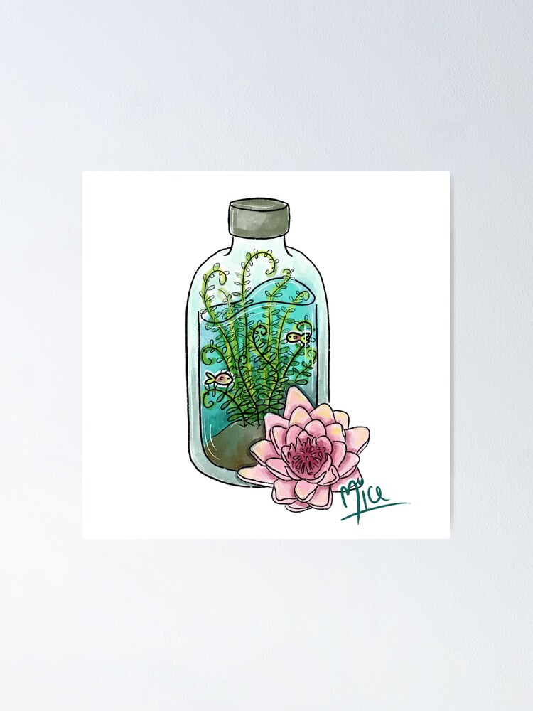 "Water Plant" Poster for Sale by Micekoernchen Redbubble
