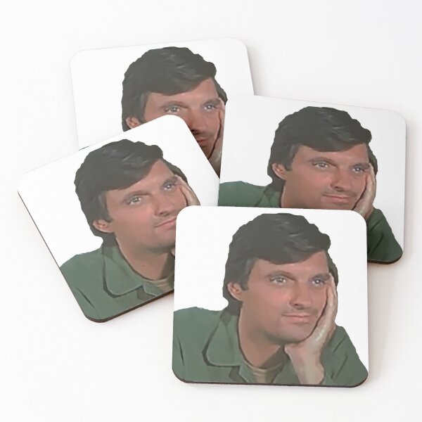 Hawkeye Pierce Coasters (Set of 4)
