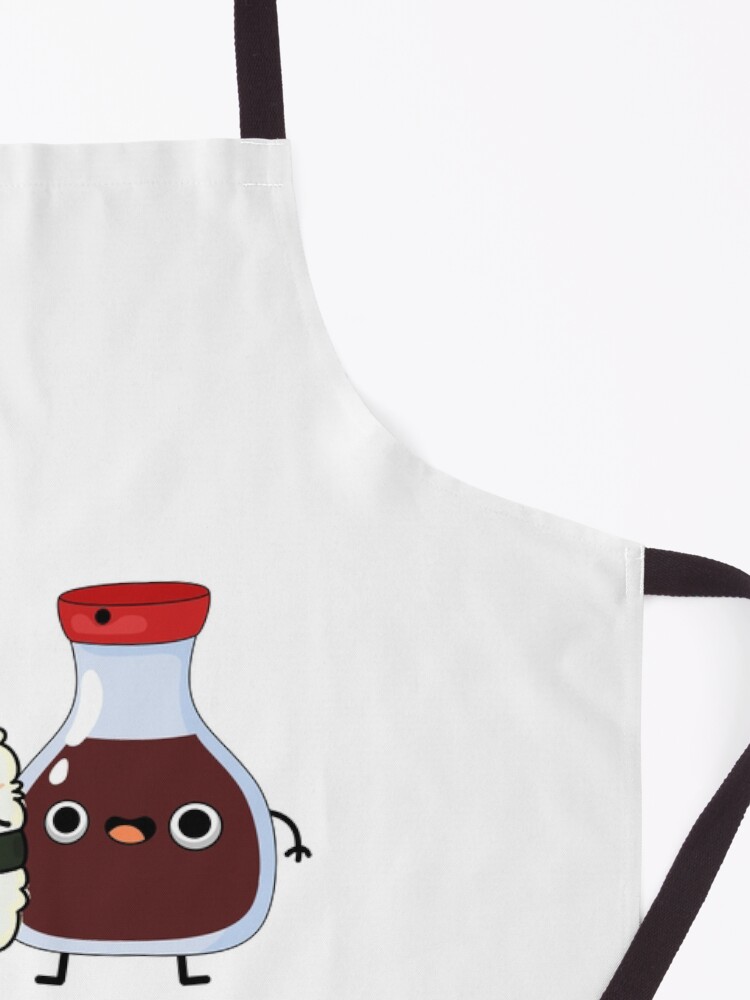 Alternate view of Soy Mates Cute Soy Sauce Pun Apron