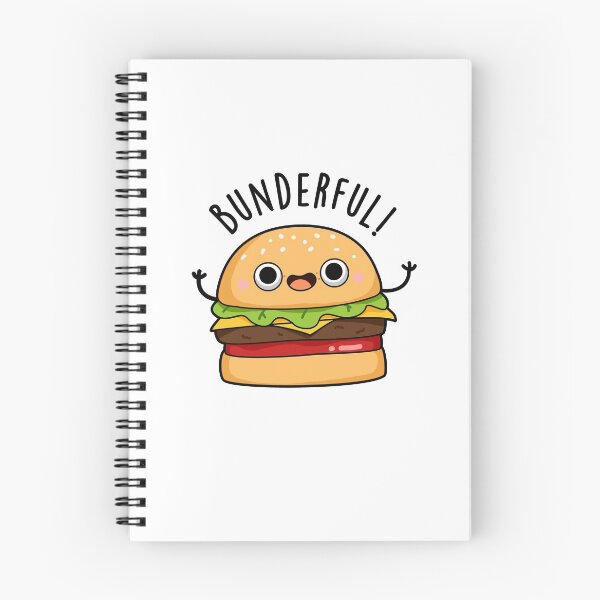 Item preview, Bunderful Funny Burger Bun Puns  designed and sold by punnybone.