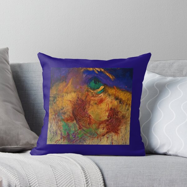 Item preview, © Laura Gabel, “Night Riders”. Mixed Media, 32x32. Private Collection. designed and sold by Laura Gabel.