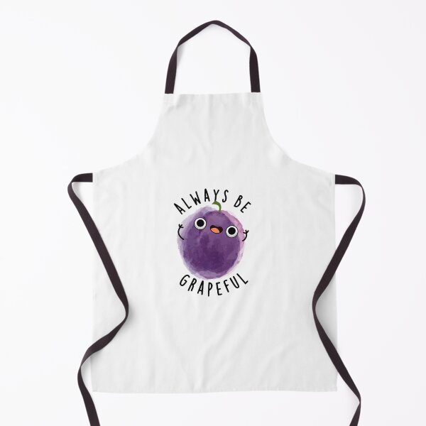 Item preview, Always Be Grapeful Funny Grape Puns designed and sold by punnybone.