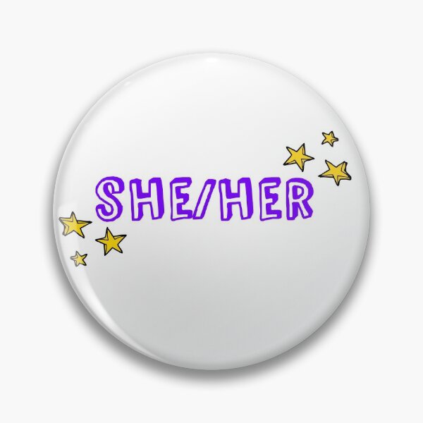 Item preview, Pronouns: She/Her designed and sold by Say Hey Kate.