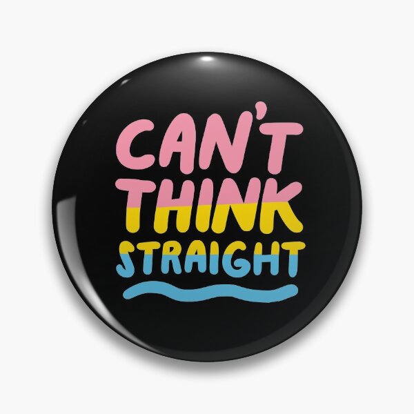 Item preview, No puedo pensar Pansexual recta Bandera del orgullo LGBTQIA designed and sold by yesqueen.
