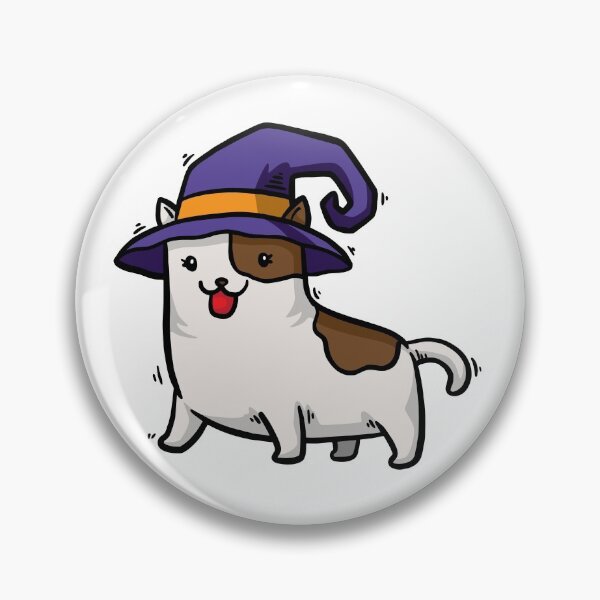 Item preview, Cute halloween witch dog designed and sold by maipadpro.