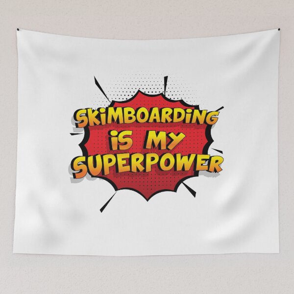 Item preview, Skimboarding is my Superpower Funny Design Skimboarding Gift designed and sold by Custom365.