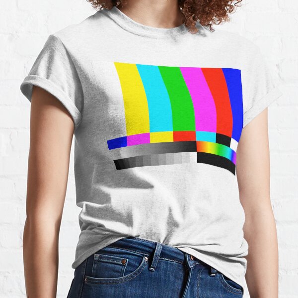 SMPTE test card Classic T-Shirt