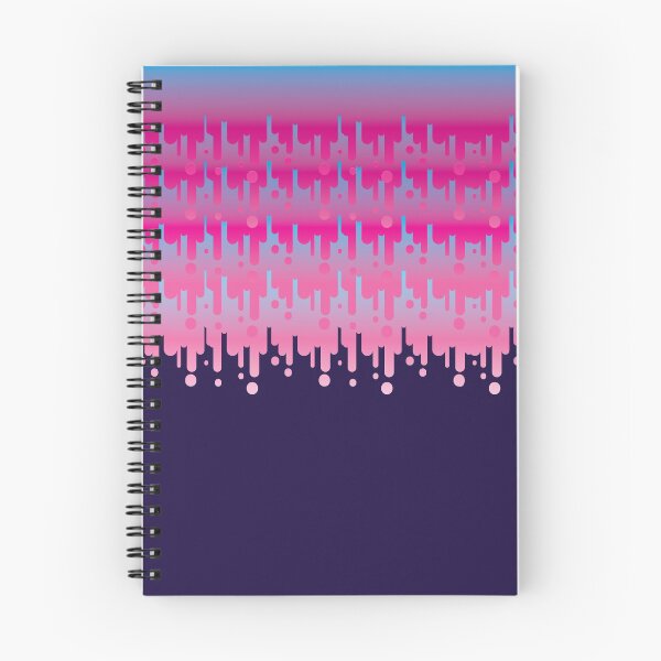 Item preview, Paint Drips (blue/pink gradient) designed and sold by AimlessWorks.