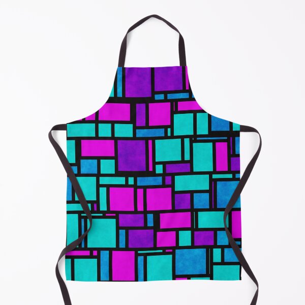 Item preview, Jewel Tone Mondrian designed and sold by Kaleiope Studio.