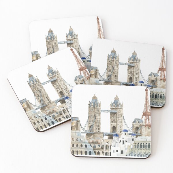 Item preview, City Landmark Symbols designed and sold by mischellero.