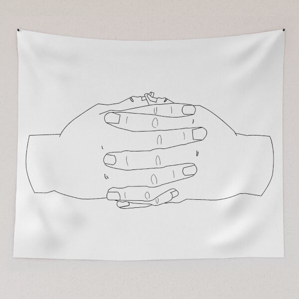 Item preview, Interlocking hands 1 designed and sold by ArtomalyArt.
