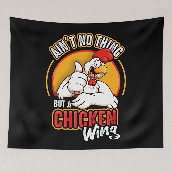 Item preview, Ain't No Thing But A Chicken Wing designed and sold by Alema Art.
