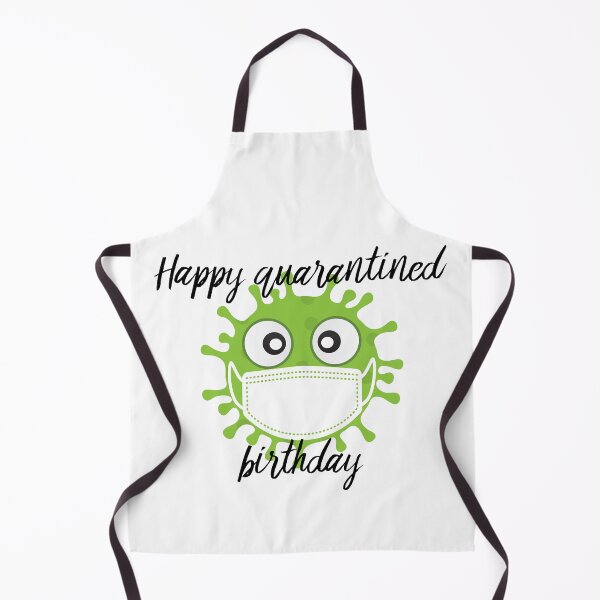 Item preview, Happy quarantined birthday Funny Coronavirus COVID 19 designed and sold by TamGustam.