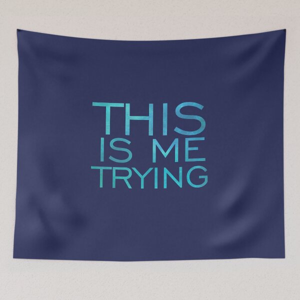 Item preview, This is also me trying designed and sold by aymzie94.