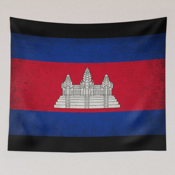 Item preview, Cambodia Flag designed and sold by Patriots-flag.