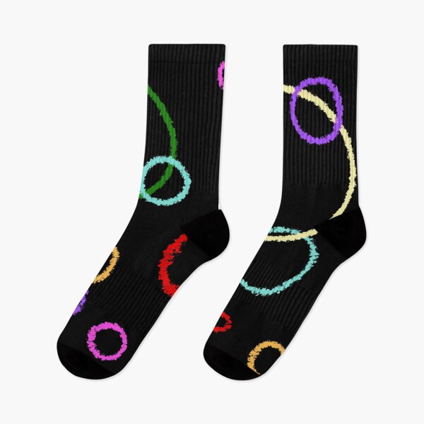 Item preview, Hollow colourful circles designed and sold by oddenen.