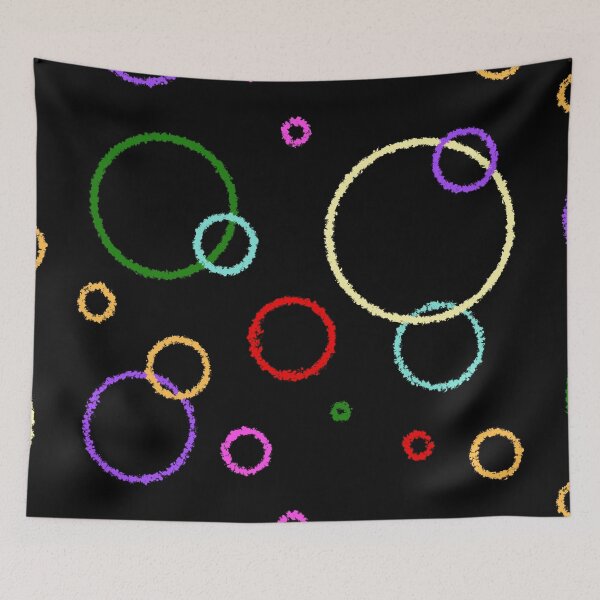 Item preview, Hollow colourful circles designed and sold by oddenen.