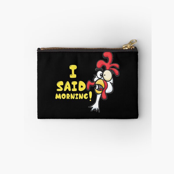 Item preview, I said morning funny rooster! designed and sold by TopDesignArt.