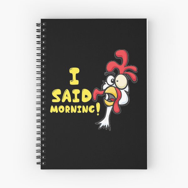 Item preview, I said morning funny rooster! designed and sold by TopDesignArt.