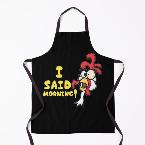 Item preview, I said morning funny rooster! designed and sold by TopDesignArt.