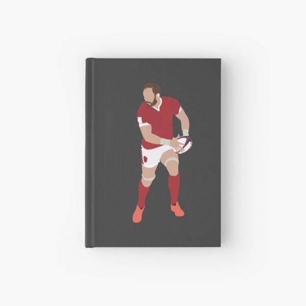 Alun Wyn Jones, Wales Rugby. Hardcover Journal