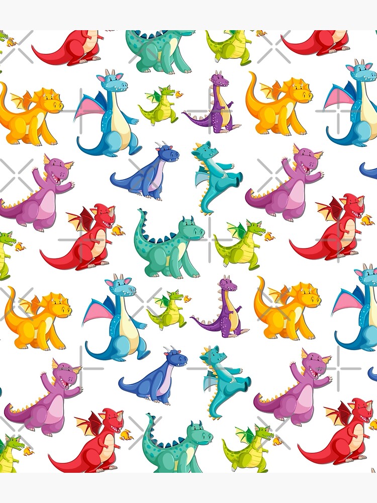 Dragon Fire Pattern by graphicmeyou