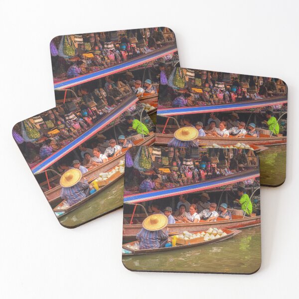 Item preview, Trading on the floating market in Bangkok designed and sold by Leighton Collins.