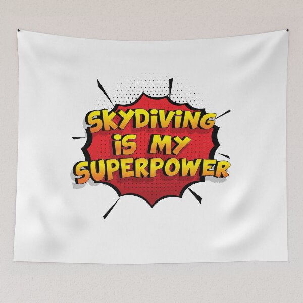Item preview, Skydiving is my Superpower Funny Design Skydiving Gift designed and sold by Custom365.
