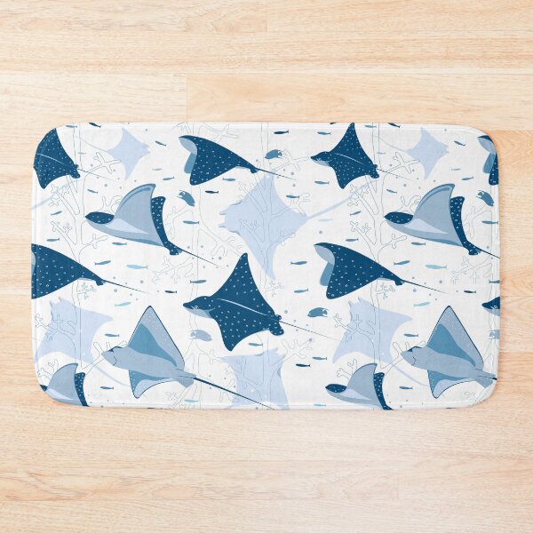 Item preview, Flying stingrays on white designed and sold by Avisnanna.