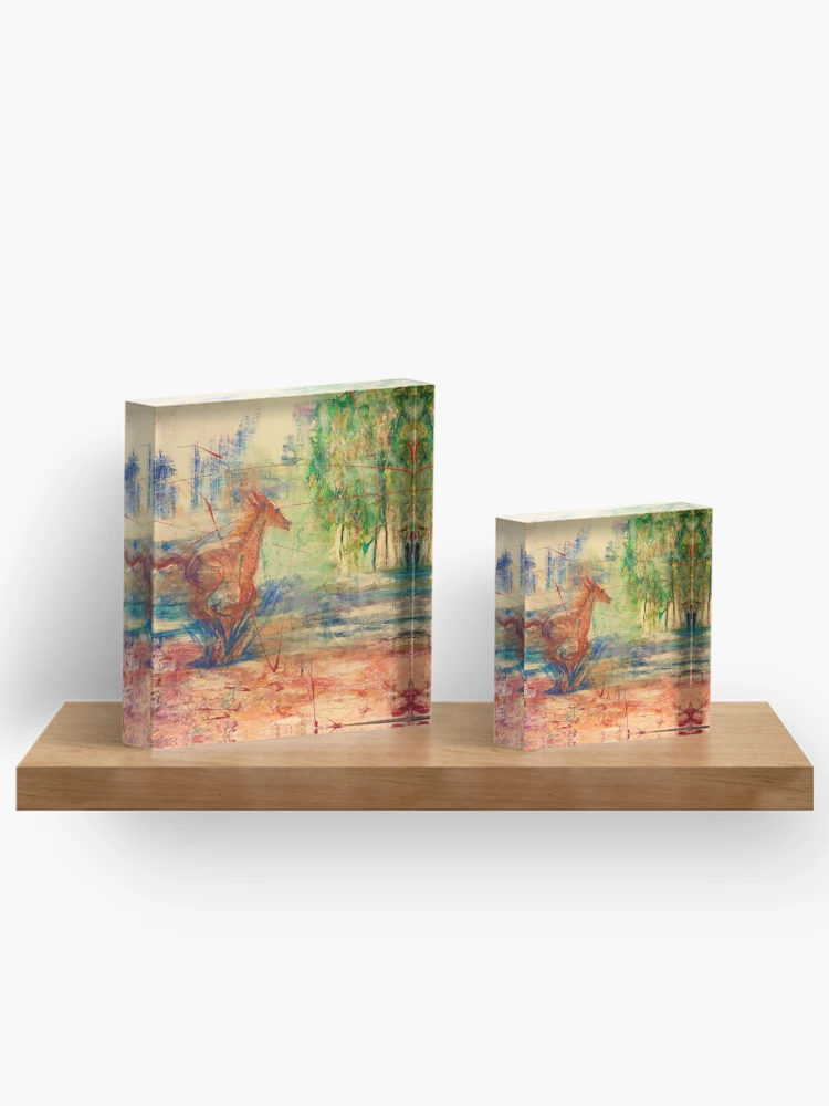 Thumbnail 3 of 5, Acrylic Block, Spring Romp designed and sold by Laura Gabel.
