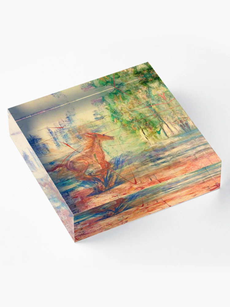 Thumbnail 4 of 5, Acrylic Block, Spring Romp designed and sold by Laura Gabel.