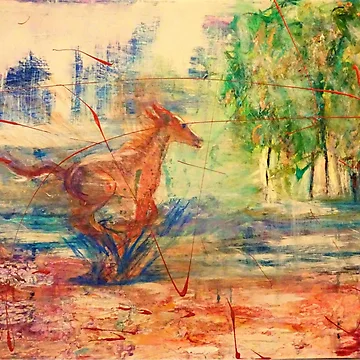 Artwork thumbnail, Spring Romp by Laura Gabel