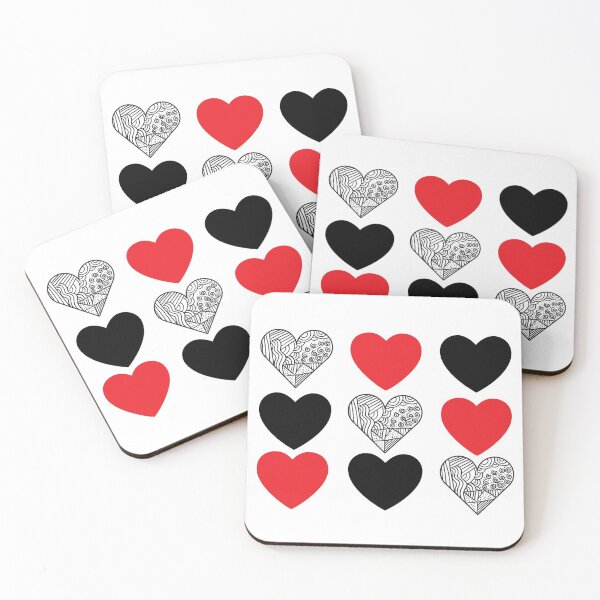 Item preview, Intricate heart pattern  designed and sold by CeasarBratz.