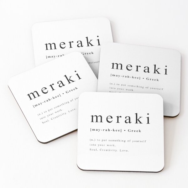 Item preview, Meraki Greek word designed and sold by AriaVelez.