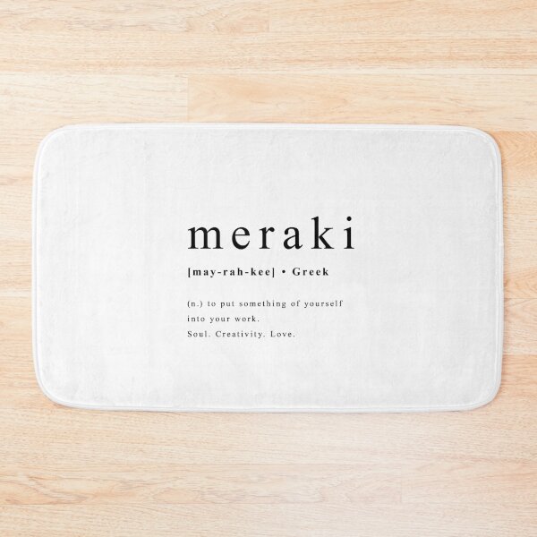 Item preview, Meraki Greek word designed and sold by AriaVelez.