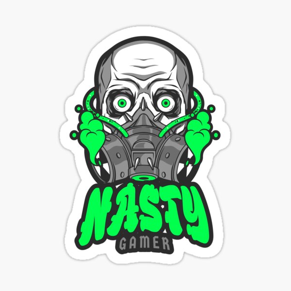 Toxic Gamers Stickers Redbubble - toxic gas mask texture roblox