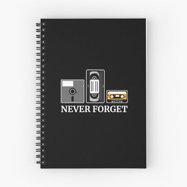 Item preview, Never Forget Floppy Disk VHS Cassette Tape  designed and sold by Vanover Designs.