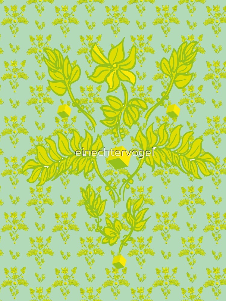 Thumbnail 3 von 3, Tuch, Blumen Ornament Pattern designt und verkauft von einechtervogel.