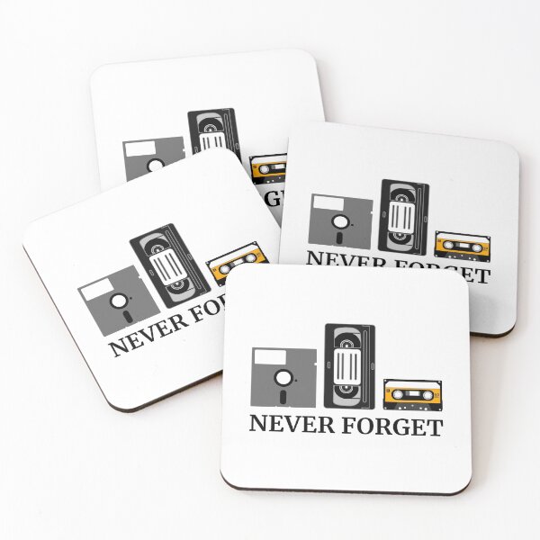 Item preview, Never Forget Floppy Disk VHS Cassette Tape  designed and sold by Vanover Designs.